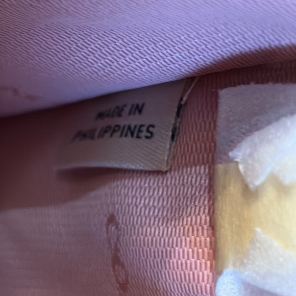 🆕 Coach Classic Pink Pebbled Leather Logo Tag removable strap Tote Bag - Picture 3 of 16